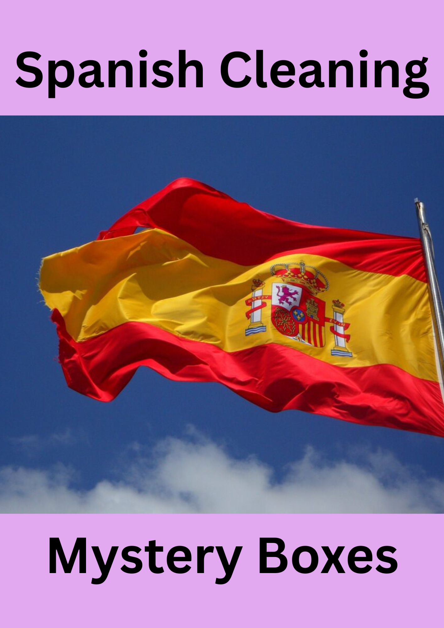 Spanish Cleaning Mystery Boxes