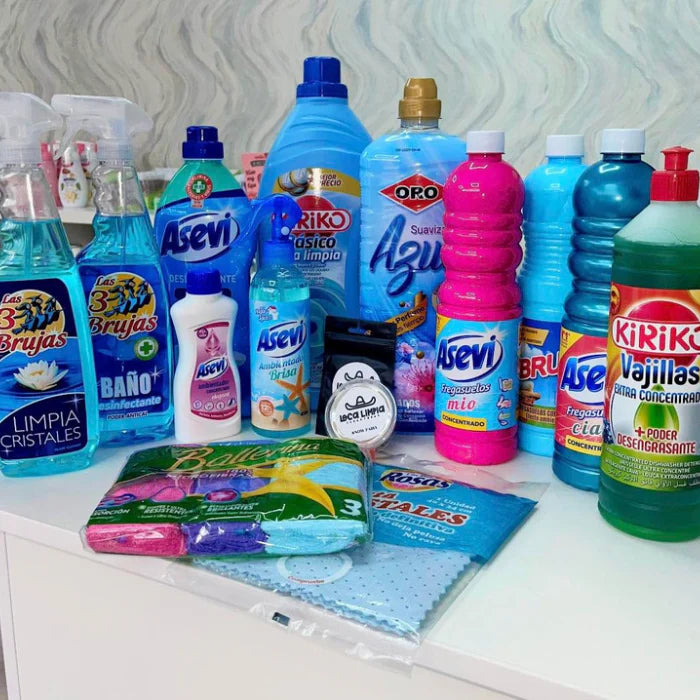 Spanish Cleaning Mystery Boxes