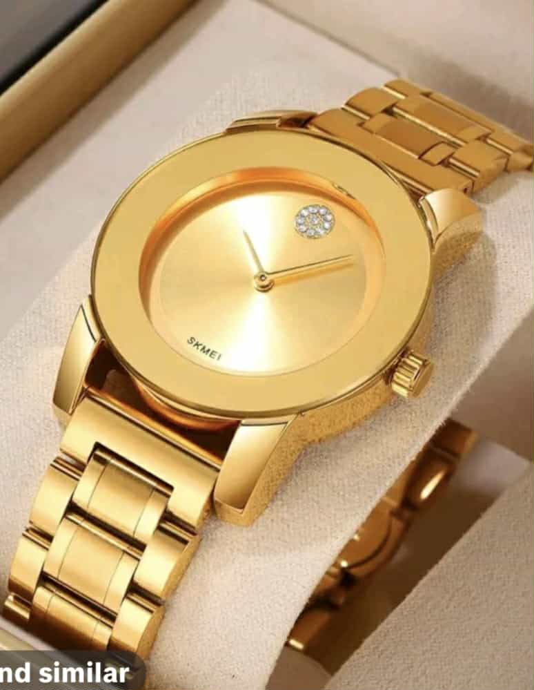 Gold Coloured Ladies Watch